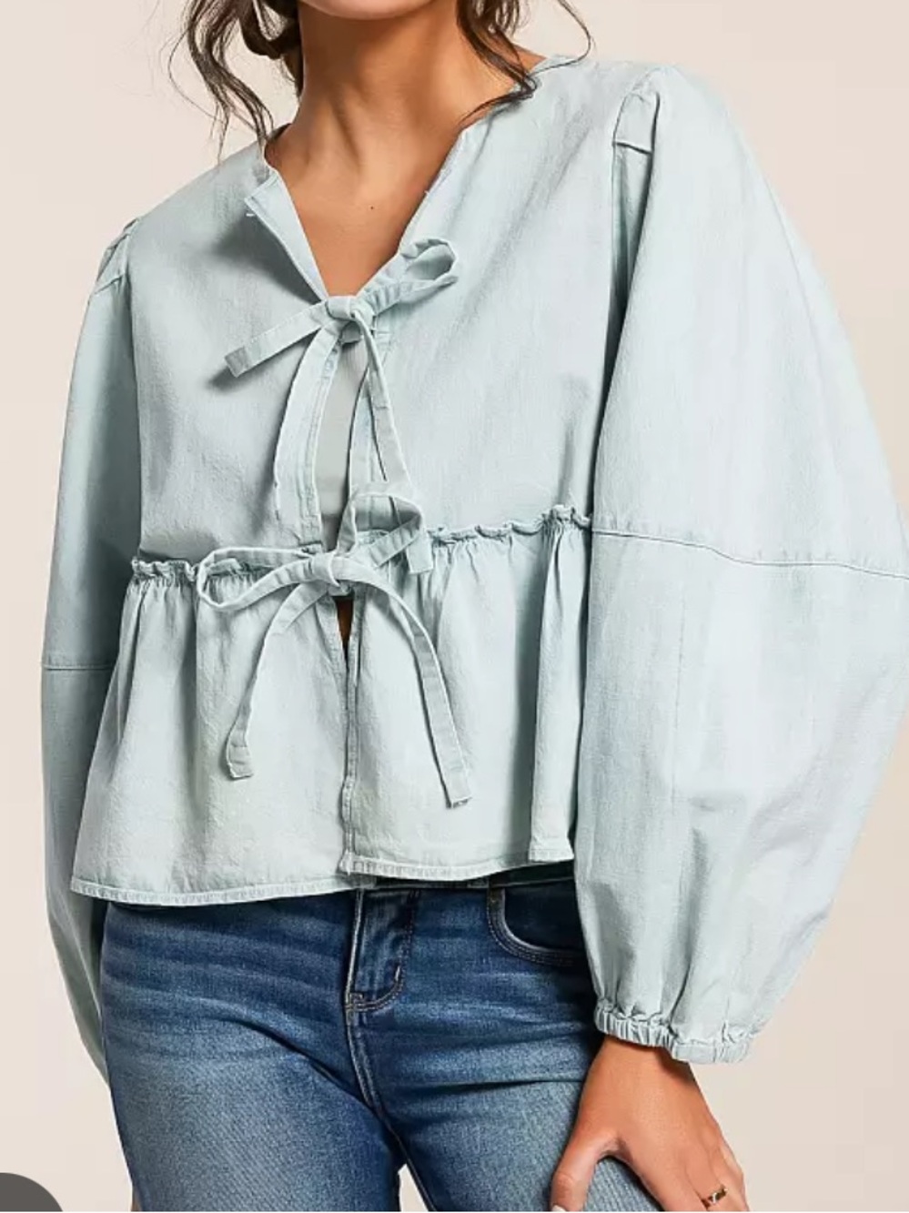 Free People Brunch Babe Top - Picture 2 of 9